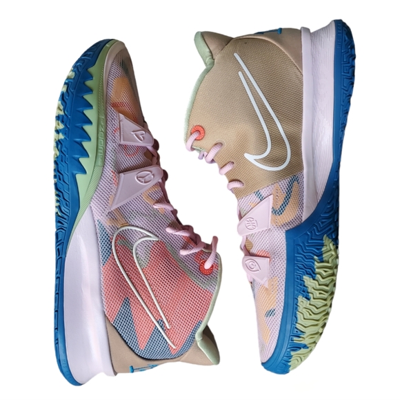 Nike • Mens Size 16 • Kyrie 7  1 World 1 People • Regal Pink • Basketball Shoes - Picture 1 of 15